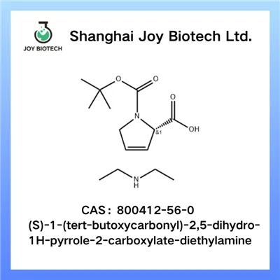 (S)-1-(tert-butoxycarbonyl)-2,5-dihydro-1H-pyrrole-2-carboxylate-diethylamine NO 800412-56-0