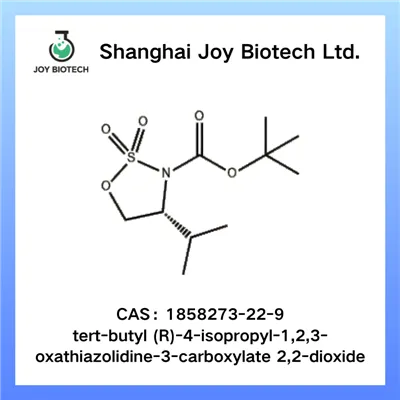 Tert-butyl (R)-4-isopropyl-1,2,3-oxathiazolidine-3-carboxylate 2,2-dioxide CAS NO 1858273-22-9